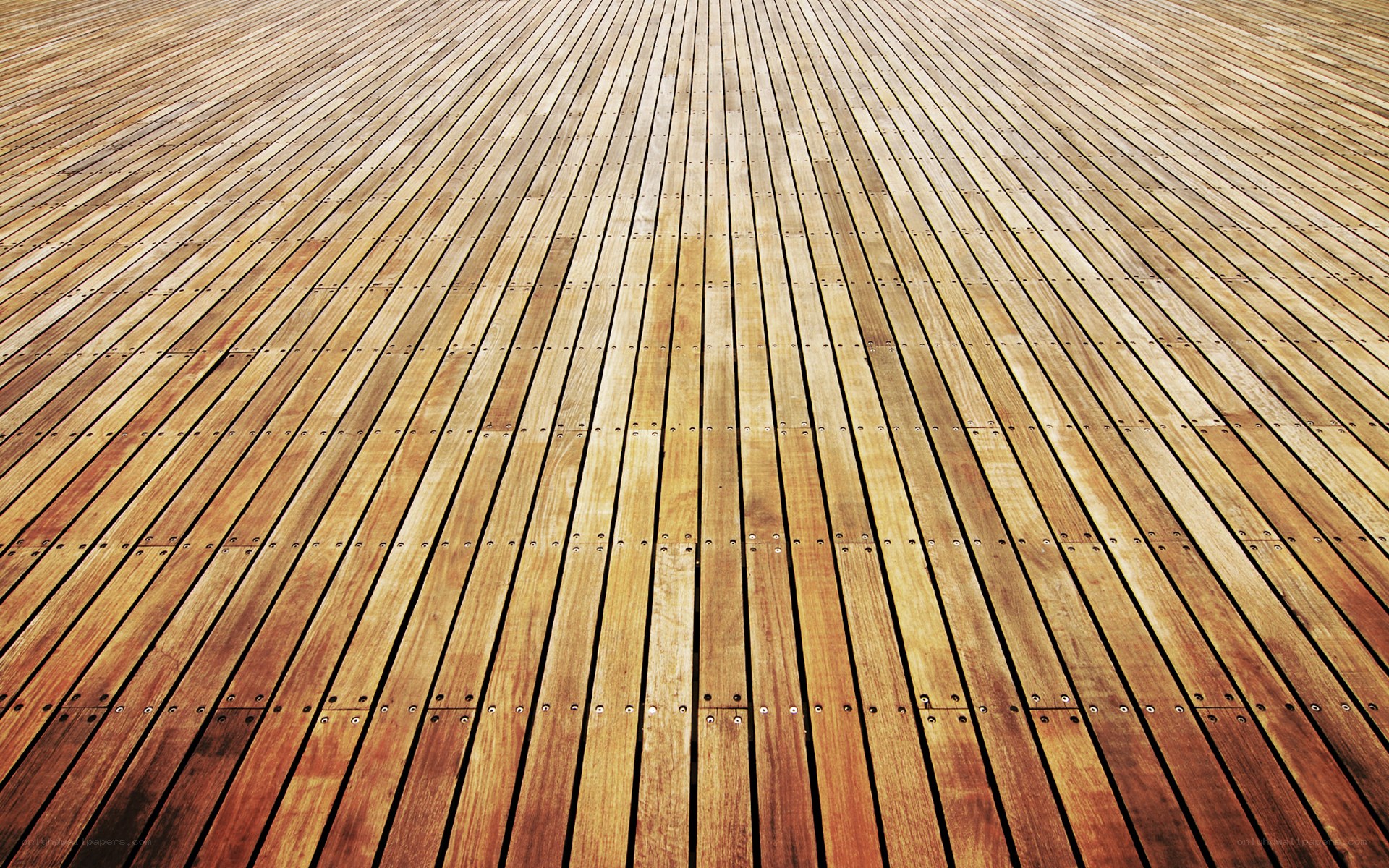 wooden deck planks