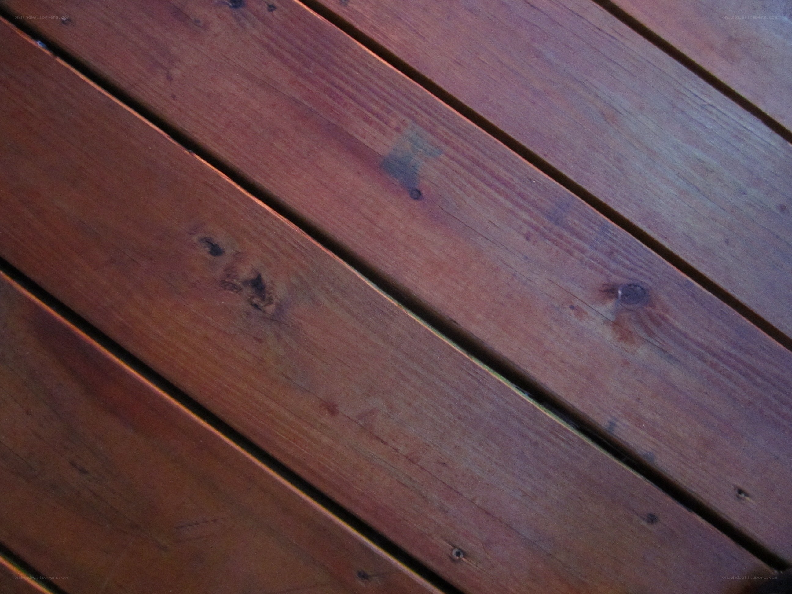 wooden deck planks
