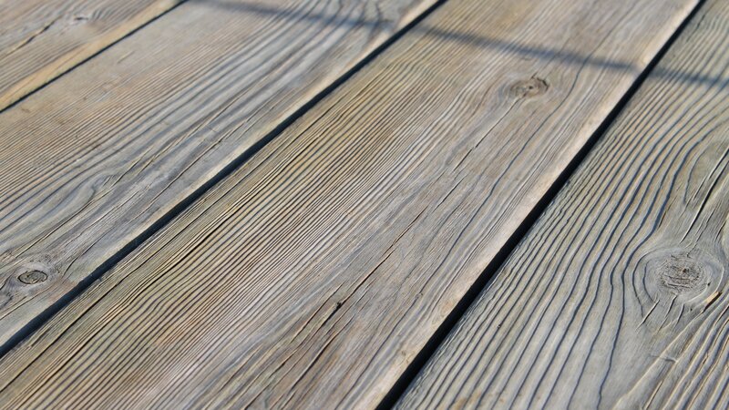 Wooden Deck Planks — Brown, Neutral, Afternoon