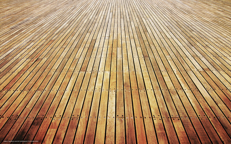 Wooden Deck Planks — Brown, Neutral