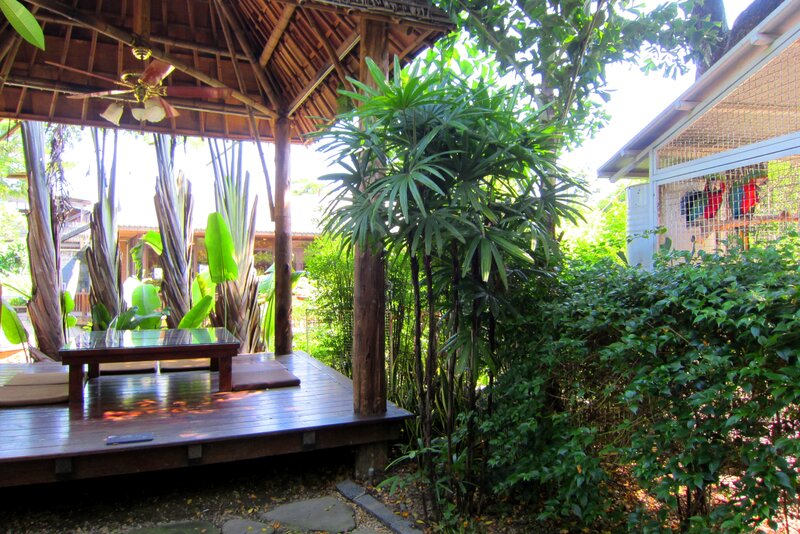 Wooden Deck with Table