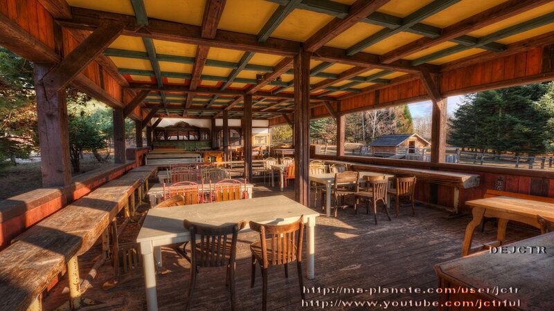 Wooden Dining Hall