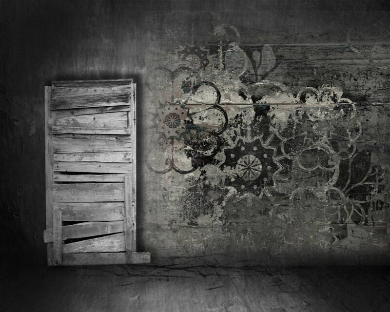 Wooden Door and Wall