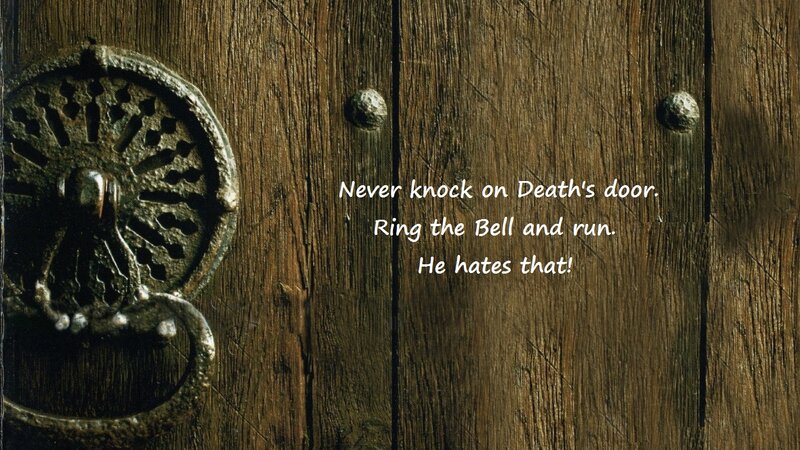 Wooden Door with Bell