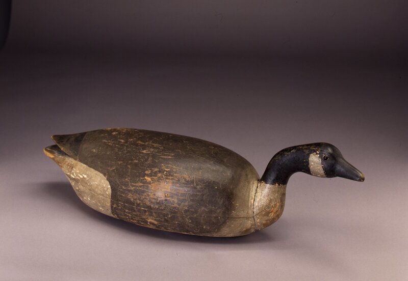 wooden duck decoy