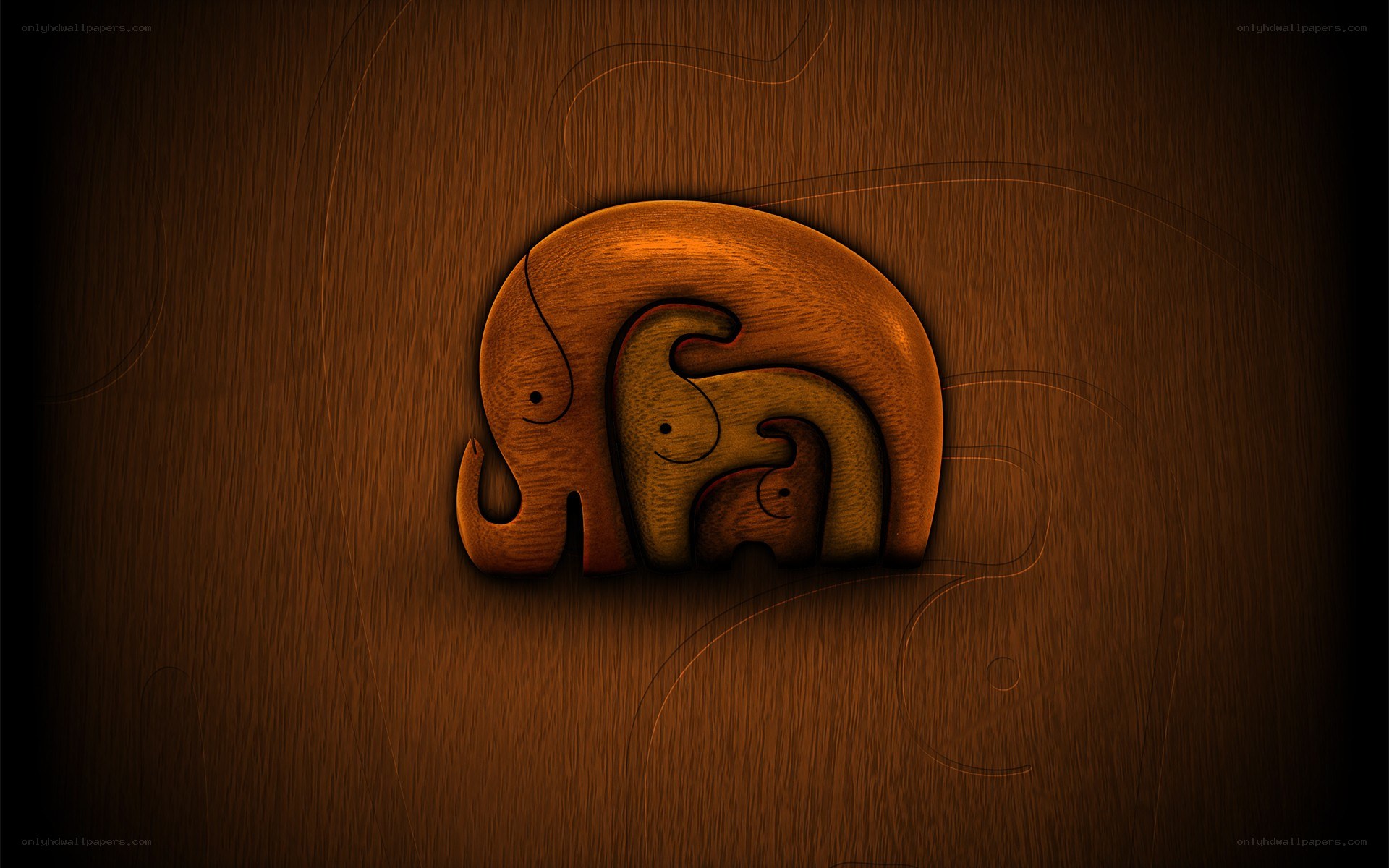 wooden elephant puzzle