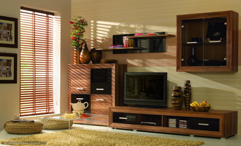 Wooden Entertainment Center