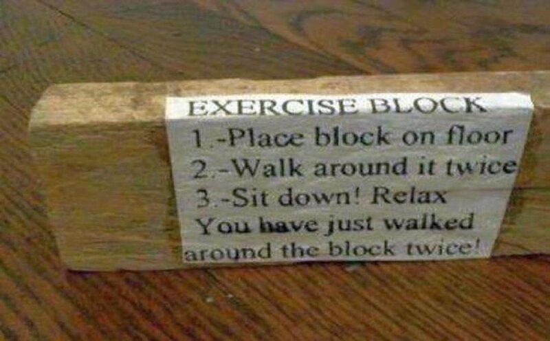 Wooden Exercise Block