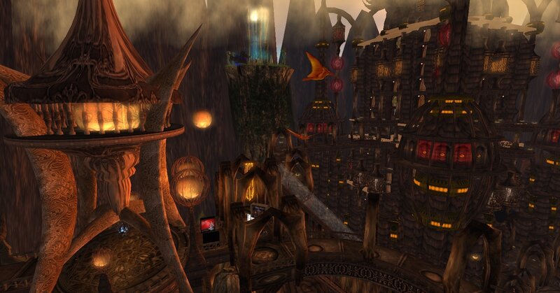 Wooden Fantasy City