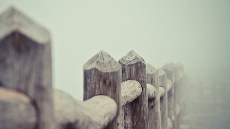 Wooden Fence Posts