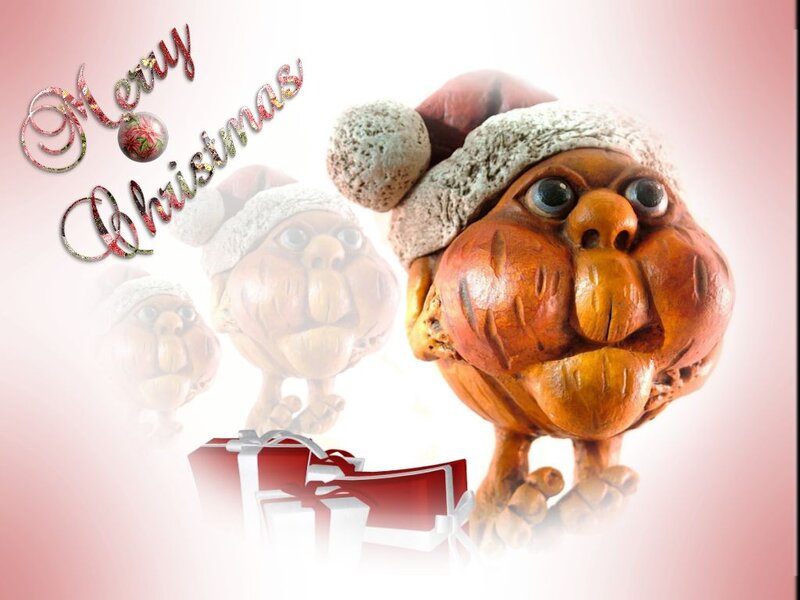 Wooden Figurine with Hat