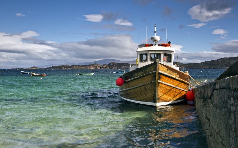 Wooden Fishing Boat
