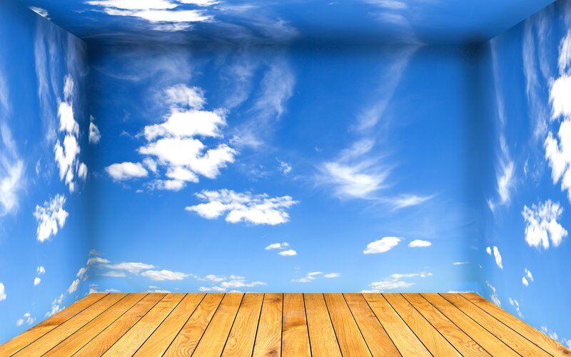Wooden Floor in Sky Room