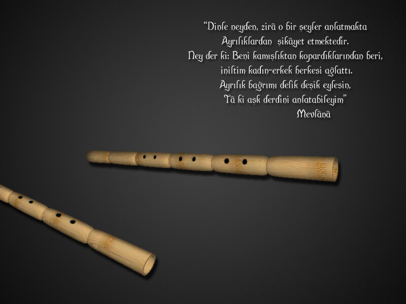 Wooden Flute Instrument