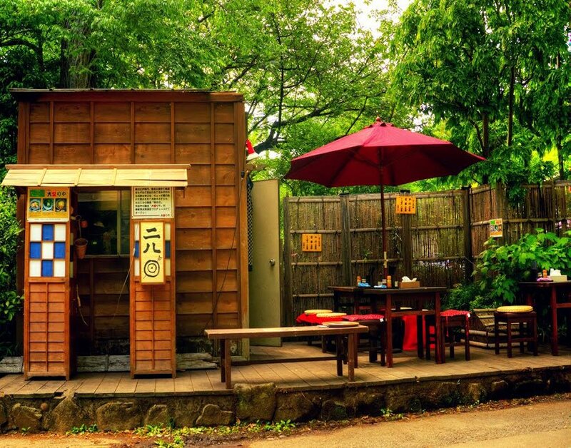 Wooden Food Stall