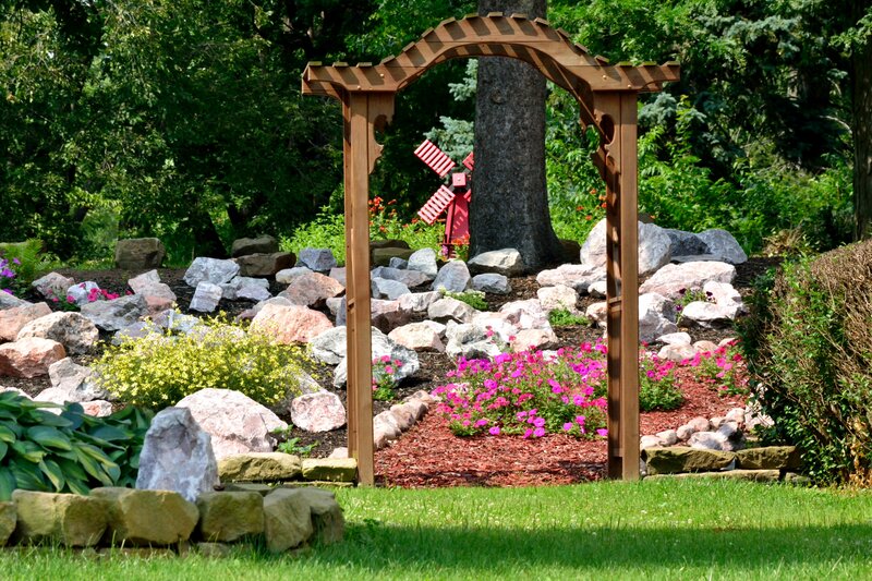 Wooden Garden Arch