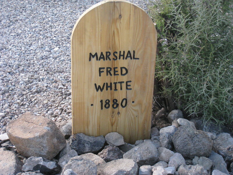 Wooden Grave Marker
