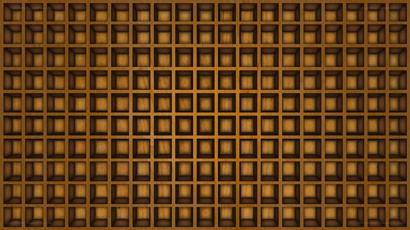 wooden grid pattern