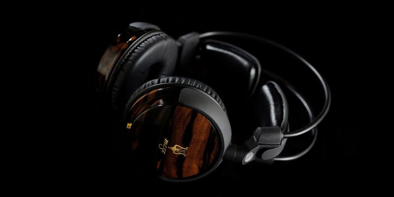 Wooden Headphones — Black