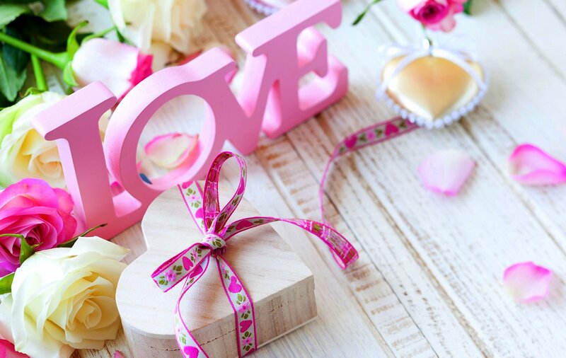 Wooden Heart Box