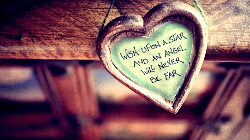Wooden Heart Ornament — Brown