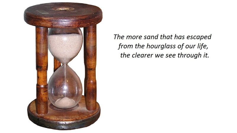Wooden Hourglass Stand