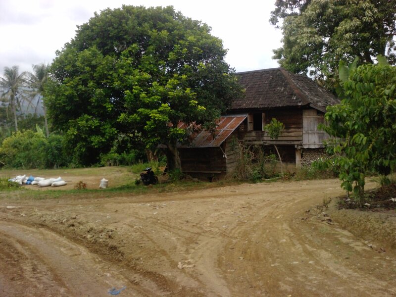 Wooden House in Village — Brown