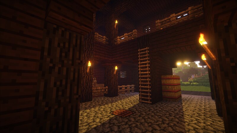 Wooden House Interior