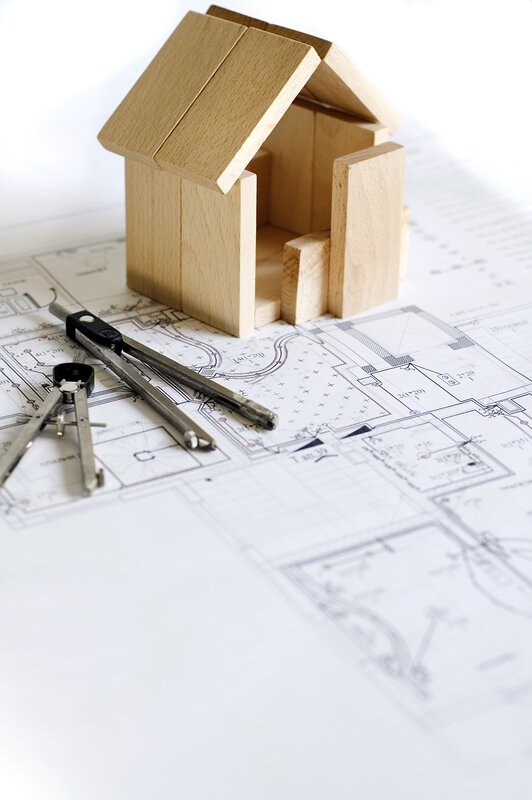 Wooden House Model
