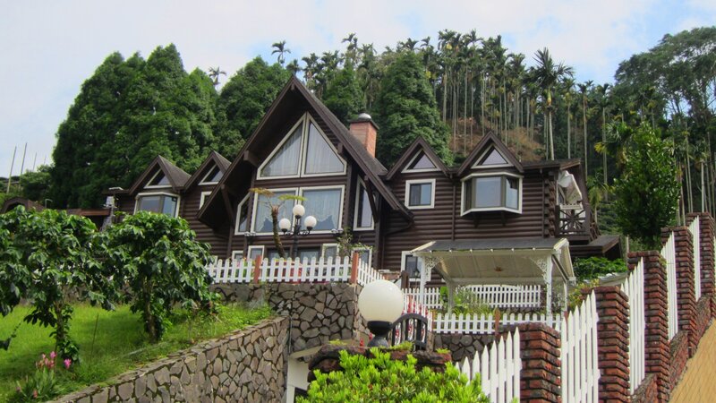 Wooden House on Hillside — Brown, Serene