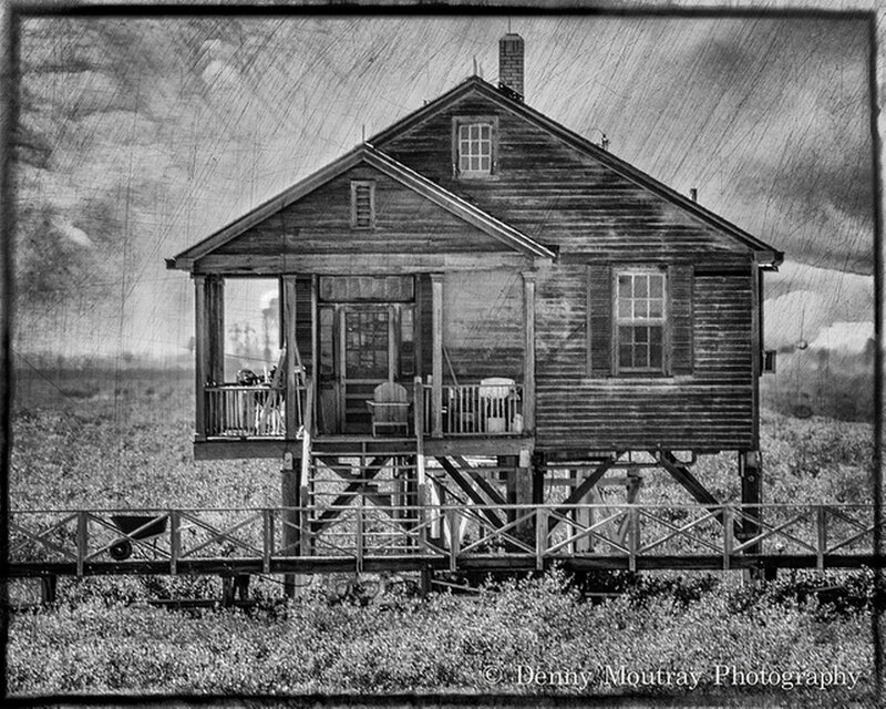 Wooden House on Stilts