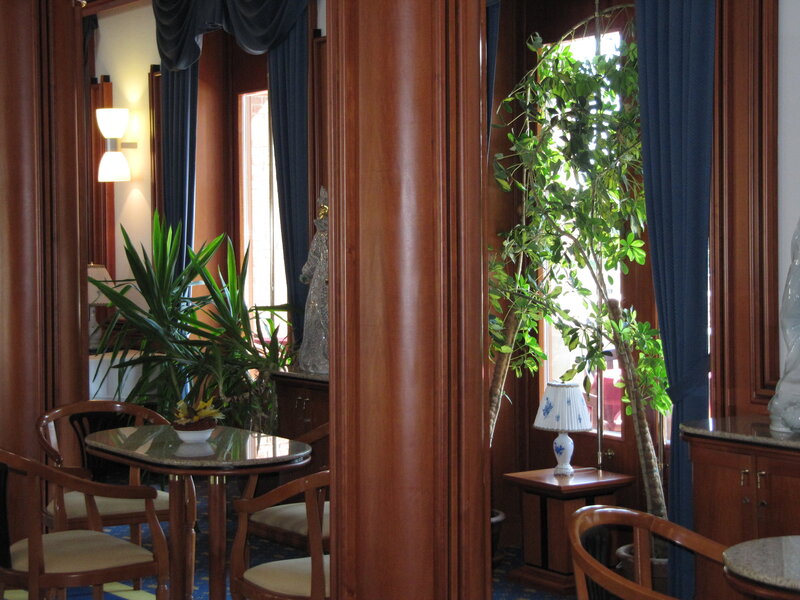 Wooden Interior with Plants