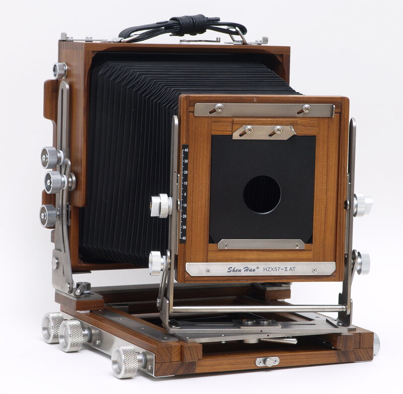 Wooden large format camera