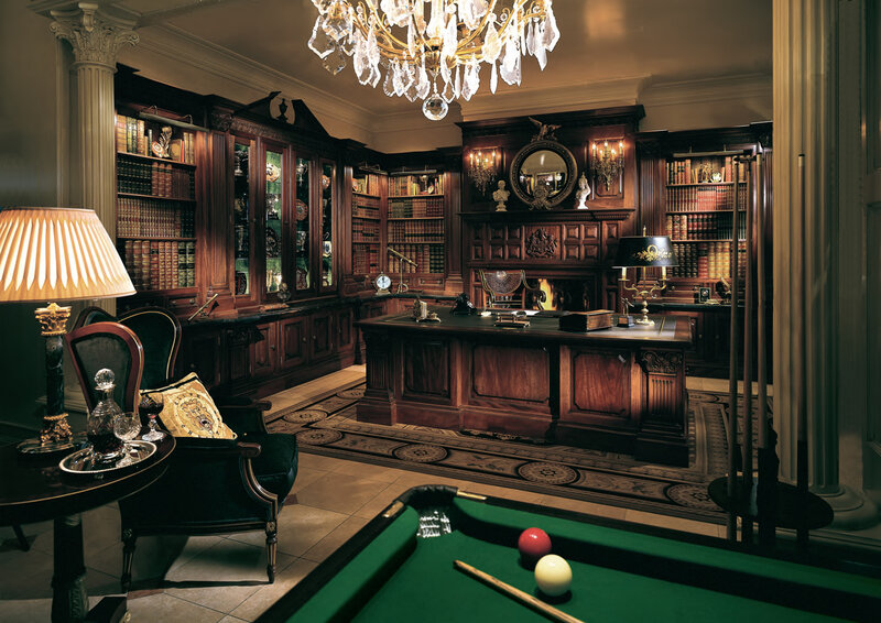 Wooden Library Room — Brown