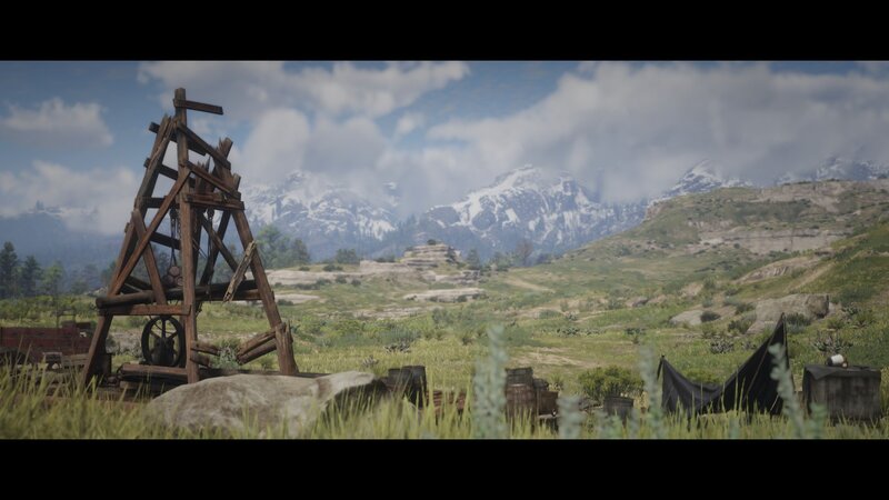 Wooden Mining Structure