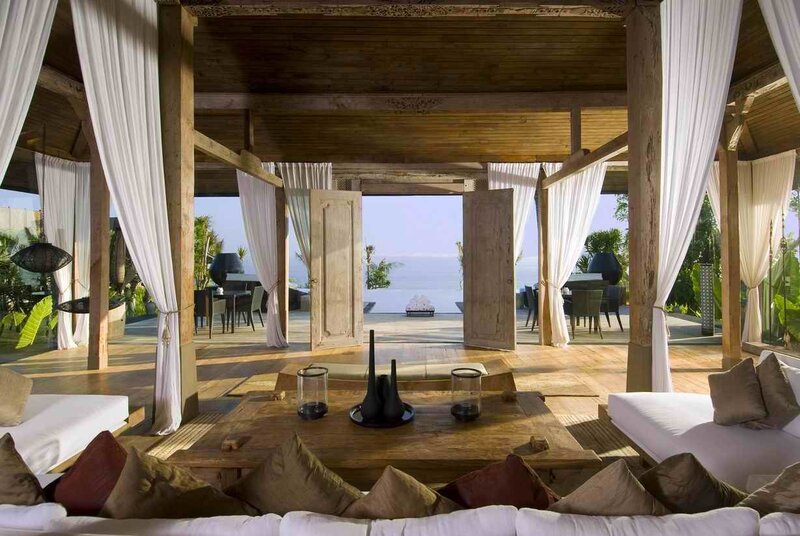 Wooden Pavilion with Ocean View