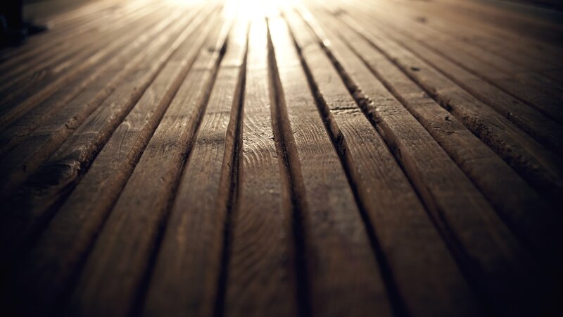 Wooden Planks Floor — Brown, Dramatic