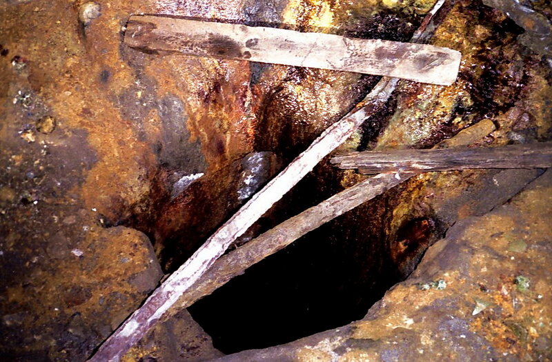 Wooden Planks over Hole