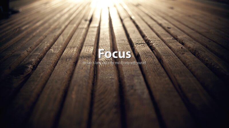 Wooden Planks with Text