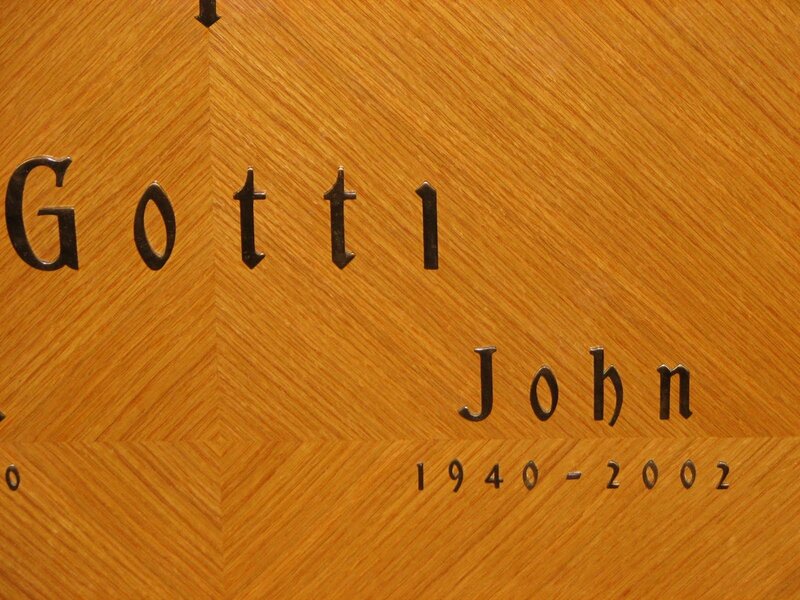 Wooden Plaque with Text