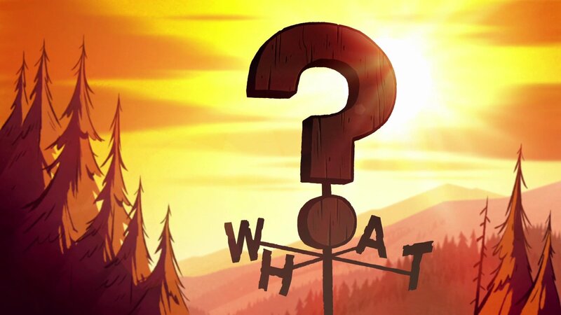 Wooden Question Mark Sign