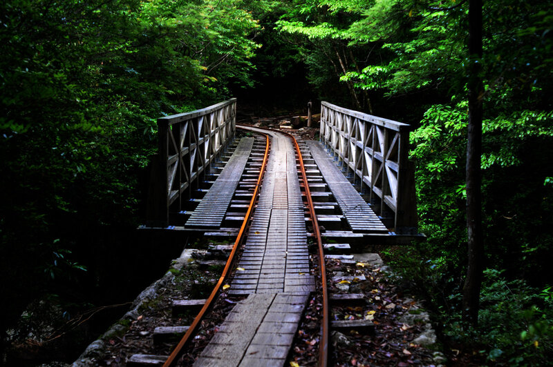 Wooden Railway Bridge