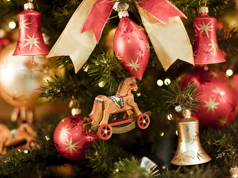 Wooden Rocking Horse Ornament