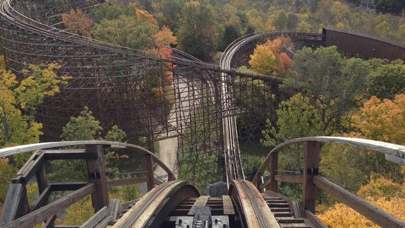 Wooden Roller Coaster