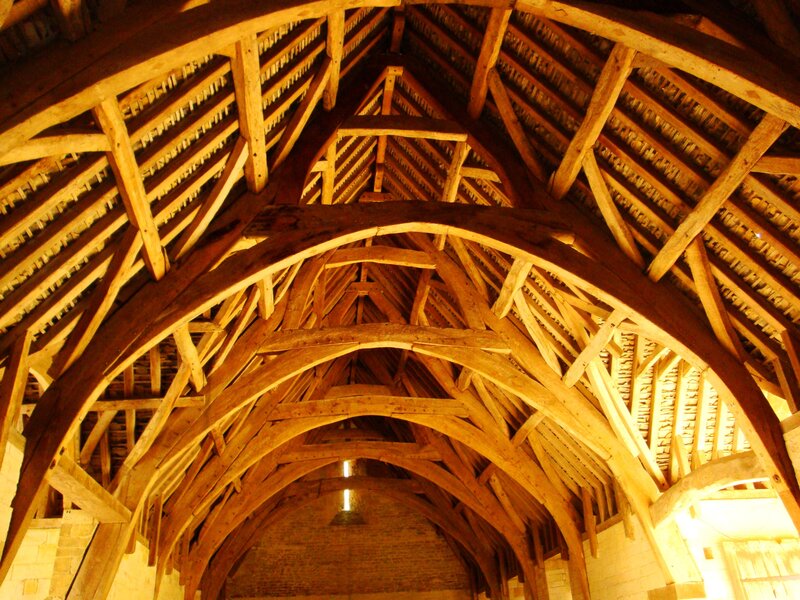 wooden roof trusses