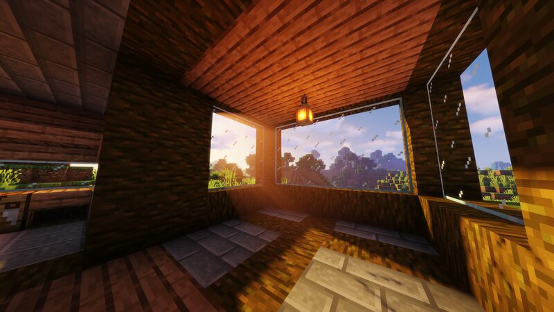 Wooden Room in Game