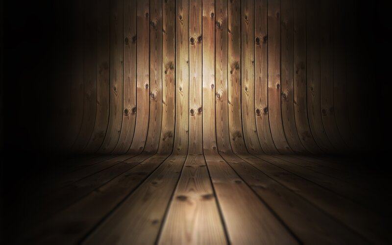 Wooden Room Interior