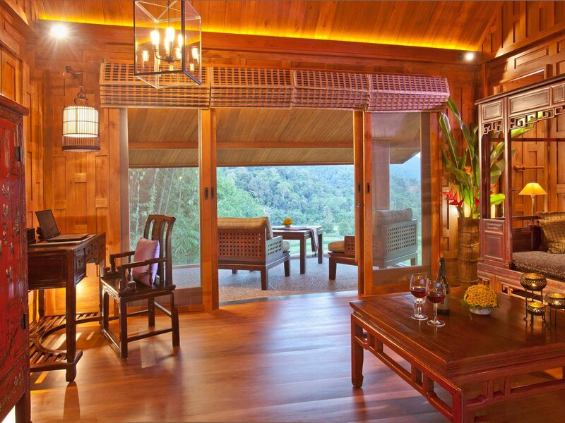 Wooden Room with View
