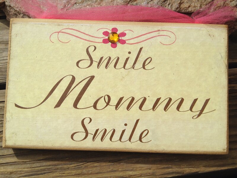 Wooden Sign with Text — Beige, Cheerful