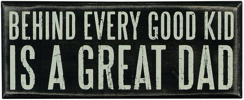 Wooden Sign with Text — Black, Sentimental
